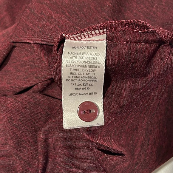 Haggar Maroon Polo - Picture 6 of 6